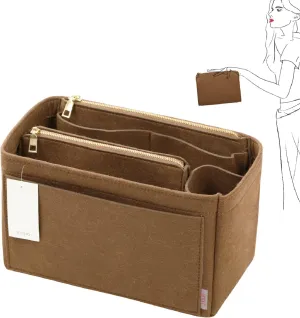ZTUJO Purse Organizer, Felt Bag Organizer Purse Organizer Insert For Speedy, Neverfull, Graceful, Neverfull,Tote, Handbag,Shaper